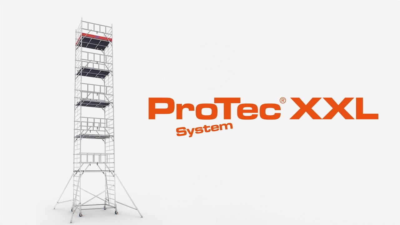 PRO TEC XXL - 9.3 м. работна височина Мобилно Алуминиево Скеле - 945167 KRAUSE