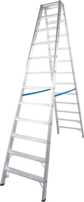 2x12 Двустранна стълба за тежки условия на работа Stabilo - 124784 KRAUSE