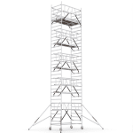 PROTUBE LN240х120-4.3 м.  работна височина Мобилно алуминиево скеле - LN230_(240) CAGSAN