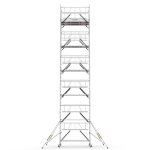 PROTUBE LN240х120-4.3 м.  работна височина Мобилно алуминиево скеле - LN230_(240) CAGSAN