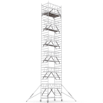 PROTUBE LN240х120-4.3 м.  работна височина Мобилно алуминиево скеле - LN230_(240) CAGSAN
