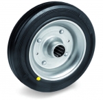 Серия 53AS Антистатични и статично проводими колела, гума/стомана - Tellure Rota Ф125мм.