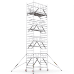 PROTUBE LN240х120-4.3 м.  работна височина Мобилно алуминиево скеле - LN230_(240) CAGSAN