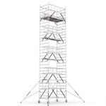 PROTUBE LN240х120-4.3 м.  работна височина Мобилно алуминиево скеле - LN230_(240) CAGSAN