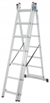 3x9 CORDA Трираменна алуминиева стълба със стълбищна функция - 033390 KRAUSE
